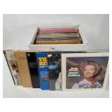 Box Of Western Themed Records