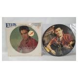 2 Elvis Presley Pocture Discs
