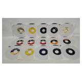 15 Misc. Vtg Doo-wop 7' Records