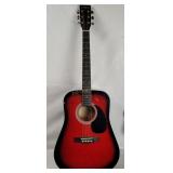 New York Pro Ny-42rds Acoustic Guitar, Damaged