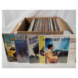 Box Of Assorted Counttry Music Lp's