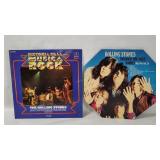 2 Rolling Stones Lp's - Through The Past, History