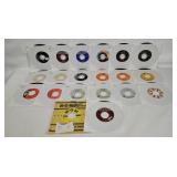 20 Misc. Vtg Doo-wop 7' Records