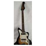 Vtg Teisco Audition Electric Guitar Japan