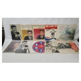 10 Assorted John F Kennedy Lp's