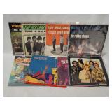 8 Rolling Stones 7' Singles W/ Pic Sleeves