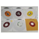 6 Vtg Doo-wop 7' Records - Spaniels, Monarchs Etc.