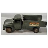 1950's Buddy L Steel Army Supply Truck
