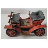 Vtg Tin Litho Jouncing Jeep