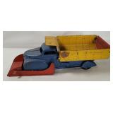 1940's Marx Lumar Steel Contractors Truck