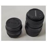 2 Quantaray Camera Zoom Lenses