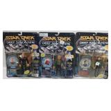 3 Star Trek Deep Space Nine Figures Playmates