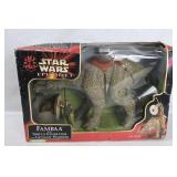 Star Wars Episode 1 Fambaa W/ Gungan Warrior New