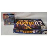 Star Trek Scene It? Game & Sealed Star Trek Uno