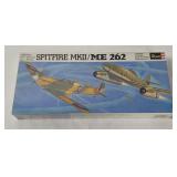 Sealed Revell Spitfire Mkll/ Me 262 Model Kit 1/72
