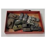 Assorted Vtg Small Plastic Military Vehicles