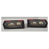 2 Malibu Intl. '55 Chevy Bel Air Mini Diecasts