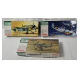 3 Fine Molds Messerchmitt Model Kits 1/72