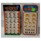 Life-like H O Scenics Road Signs