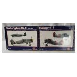 2 Paula Model Kits 1/72 - Polikarpov, Hawker