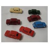 7 Eko Small Plastic Cars