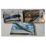 3 Mpm Model Kits 1/72 - Focke Wulf, Messerschmitt