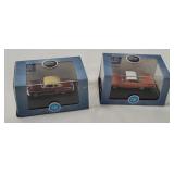 2 Oxford Small Diecasts 1:87 - Bonnevile, Olds