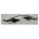 2 Cdc Armour Marines Helicopter Diecasts