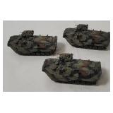 3 Diecast Amphibious Assault Vehicles
