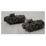 2 Diecast Amphibious Assault Vehicles