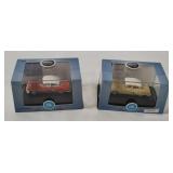 2 Oxford Pontiac Chieftain Small Diecasts 1:87