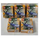 5 Bandai Wing Club L2 Model Kits 1/144