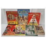 Vtg Roy Rogers Cut-out Dolls & More