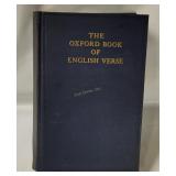 1940 Oxford Book Of English Verse