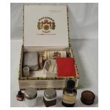 Assorted Vtg Items - Buttons, Soap Case Etc.