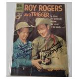 1960 Roy Rogers & Trigger #135 Comic Book Signed