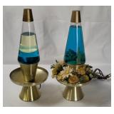2 Vintage Lava Lamps