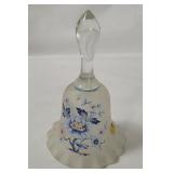 Westmoreland Handpainted Glass Bell