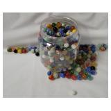 Jar Full Of Assorted Marbles