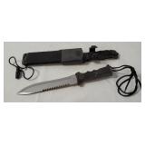Survival Knife W/ Sheath