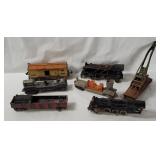 Prewar Lionel O Gauge Loco & 6 Cars