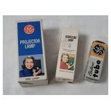 G E Projector Lamps & Vacuum Tube