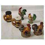 Assorted S&p Shakers - Roosters Etc.
