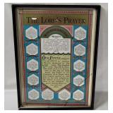 Framed The Lord's Prayer Wall Art