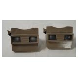 2 Vtg Sawyers View-masters