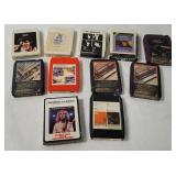 Rock 8-track Tapes - Beatles, Floyd, Frampton
