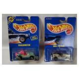 2 Hot Wheels 1990s - Trailbuster, Roll Patrol