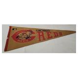 Vtg Cincinnati Reds Pennant