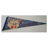 Vtg Toronto Blue Jays Pennant