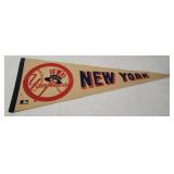 Vtg New York Yankees Pennant